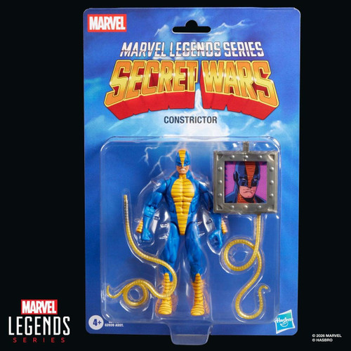  Hasbro Marvel Legends Secret Wars Retro Card Constrictor 6" Figure 