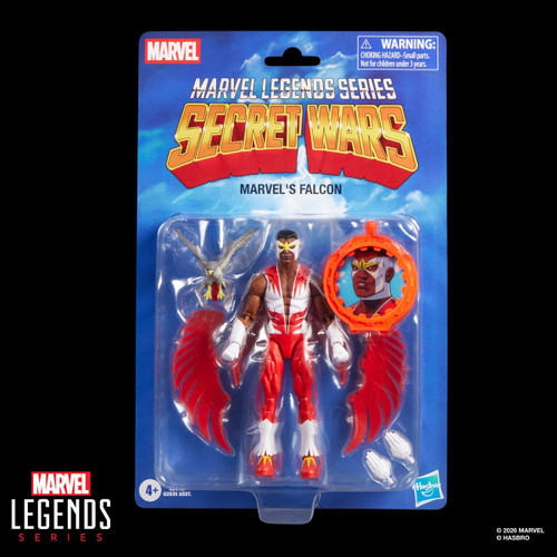 Hasbro Marvel Legends Secret Wars Retro Card Falcon 6" Figure