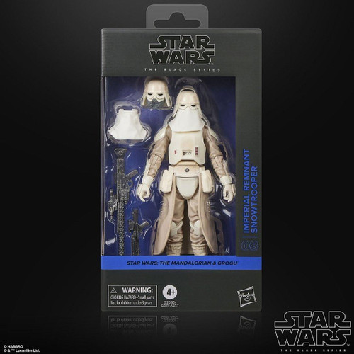  Hasbro Star Wars The Black Series The Mandalorian & Grogu #08 Imperial Remnant Snowtrooper 6" Figure 