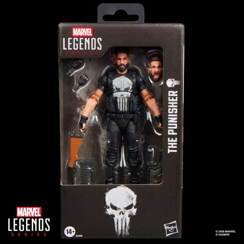  Hasbro Marvel Legends The Punisher Fan Channel Exclusive 6" Figure 