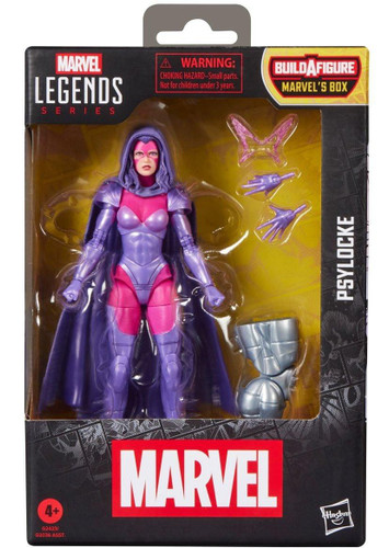  Hasbro Marvel Legends Box Series Psylocke 6" Figure 