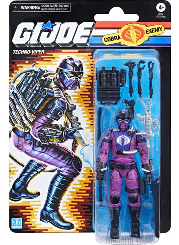 Hasbro G.I. Joe Classified Series Retro Card Techno-Viper 6" Figure