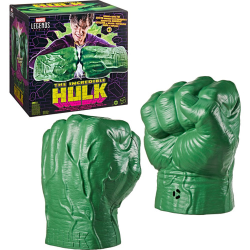 Hasbro Marvel Legends Series The Incredible Hulk Premium Roleplay Fists