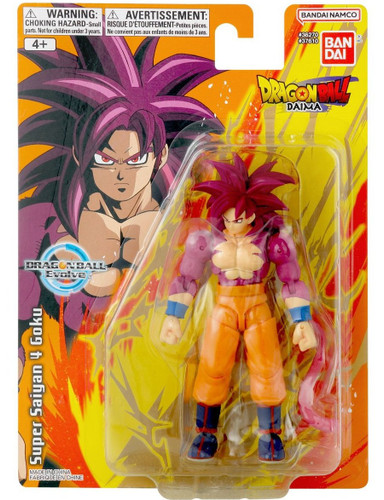 Bandai Dragon Ball Evolve Daima Super Saiyan 4 Goku 5" Figure