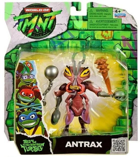  Playmates World of TMNT Tales of the Teenage Mutant Ninja Turtles Antrax 4.5" Figure 