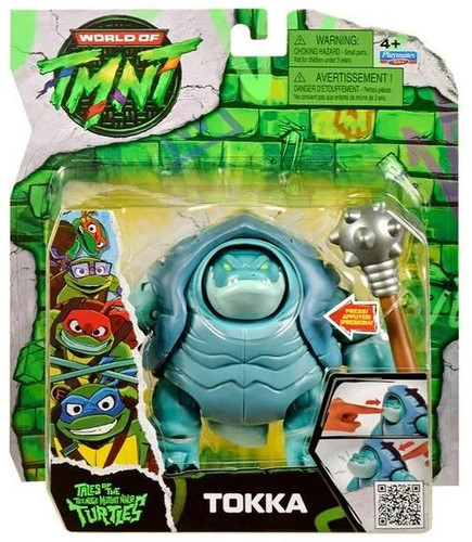  Playmates World of TMNT Tales of the Teenage Mutant Ninja Turtles Tokka 4.5" Figure 
