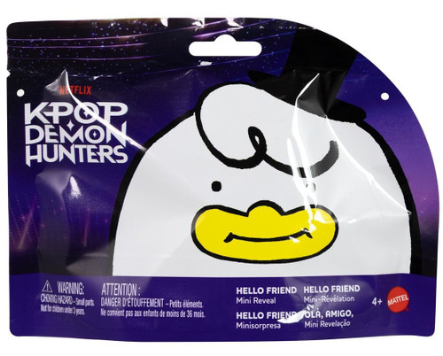 Mattel KPop Demon Hunters Mini-Figure Key Chain Blind Box Single
