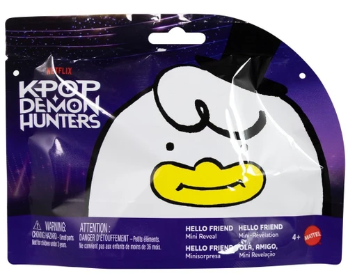 Mattel KPop Demon Hunters Mini-Figure Key Chain Blind Box Single