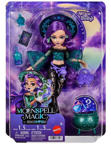Mattel Moonspell Magic By Monster High Willow Thorne 10.5" Doll