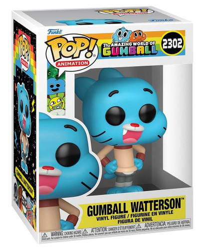  Funko Pop! Animation The Amazing World of Gumball 2302 Gumball Watterson 