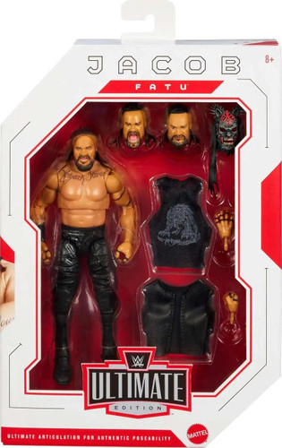  Mattel WWE Ultimate Edition Wave 32 Jacob Fatu 6" Figure 