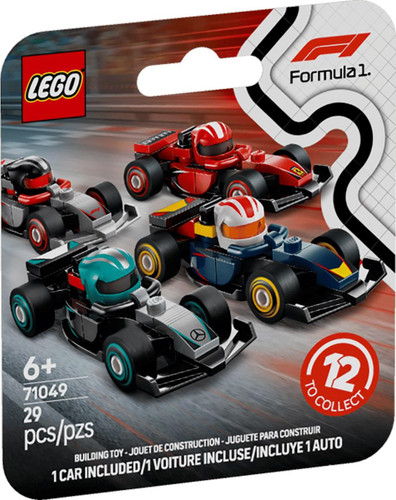  LEGO 71049 F1 Collectible Cars Mystery Box Single 