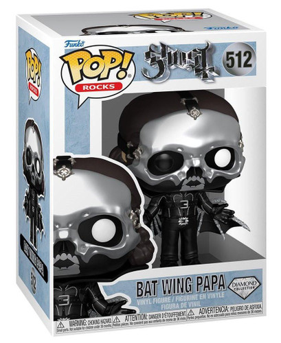  Funko Pop! Rocks Ghost 512 Bat Wing Papa (Diamond Collection) 