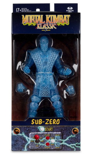 McFarlane Mortal Kombat Klassic Wave 5 Ice Clone Sub-Zero 7" Figure