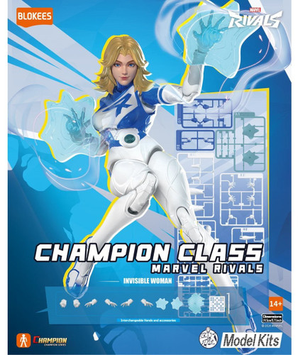 Blokees Marvel Rivals Champion Class Fantastic Four Invisible Woman Model Kit