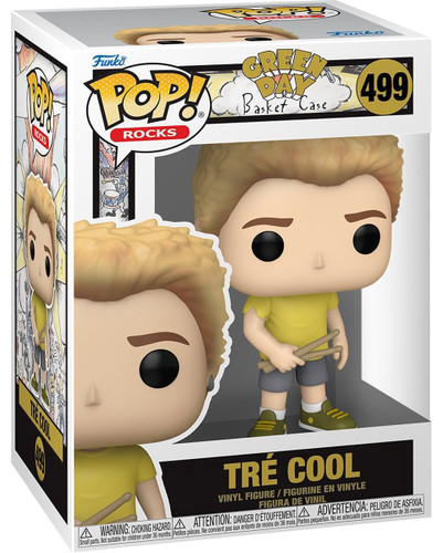 Funko Pop! Rocks Green Day Basket Case 499 Tre Cool