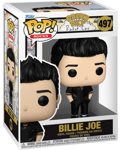 Funko Pop! Rocks Green Day Basket Case 497 Billie Joe