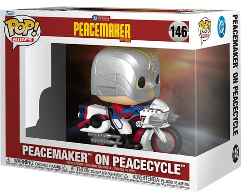  Funko Pop! Rides Heroes DC 146 Peacemaker on Peacecycle 