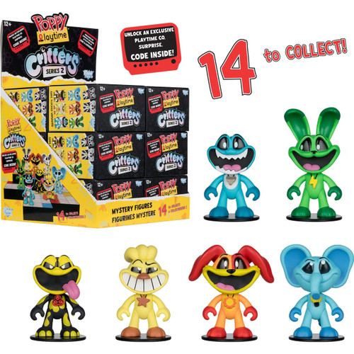 McFarlane Smiling Friends Critters Series 2 2.5" Mini-Figure Blind Box Single