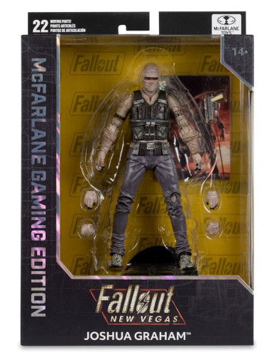 McFarlane Gaming Edition Wave 1 Fallout New Vegas Joshua Graham 7" Figure