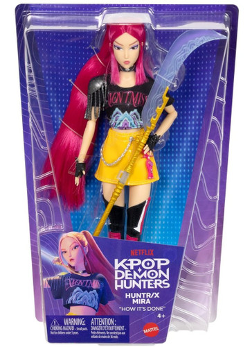 Mattel KPop Demon Hunters HUNTR/X Mira "How It's Done" Doll