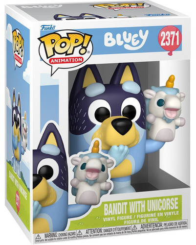 Funko Pop! Animation Bluey 2371 Bandit with Unicorse (Specialty Series)