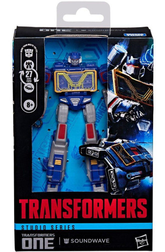  Hasbro Transformers Studio Series Deluxe Class TF One Soundwave 