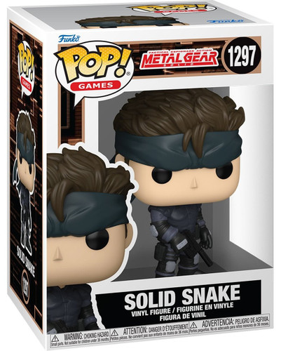Funko Pop! Games Metal Gear Solid 1297 Solid Snake