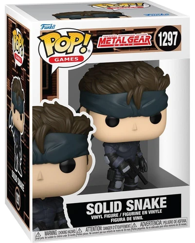  Funko Pop! Games Metal Gear Solid 1297 Solid Snake 