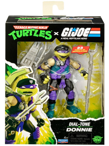 Playmates Teenage Mutant Ninja Turtles x G.I. Joe Mikey X