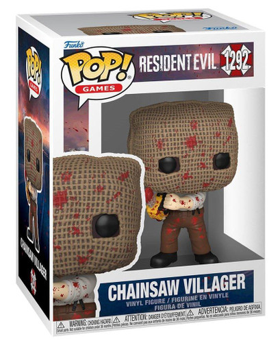  Funko Pop! Games Resident Evil 1292 Chainsaw Villager 