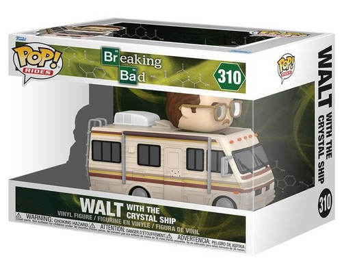  Funko Pop! Rides Breaking Bad 310 Walt with the Crystal Ship 
