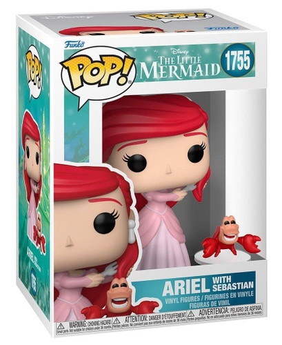  Funko Pop! Disney The Little Mermaid 1755 Ariel with Sebastian 