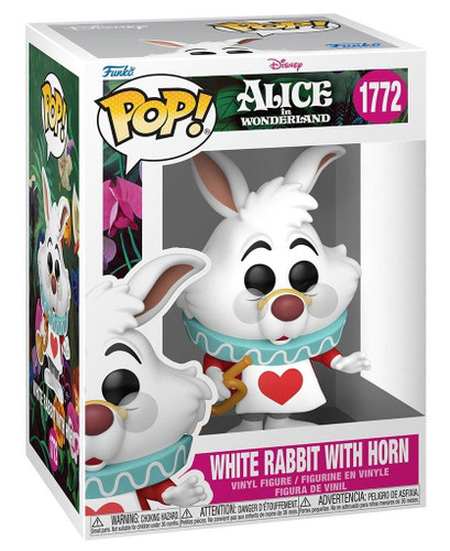  Funko Pop! Disney Alice in Wonderland 1772 White Rabbit with Horn 