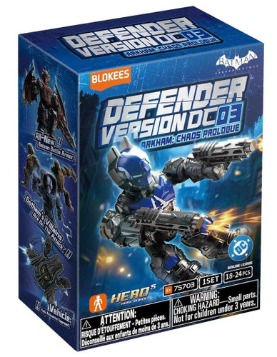  Blokees DC Defender Version 03 Arkham Chaos Prologue Mini Model Kit Blind Box Single 
