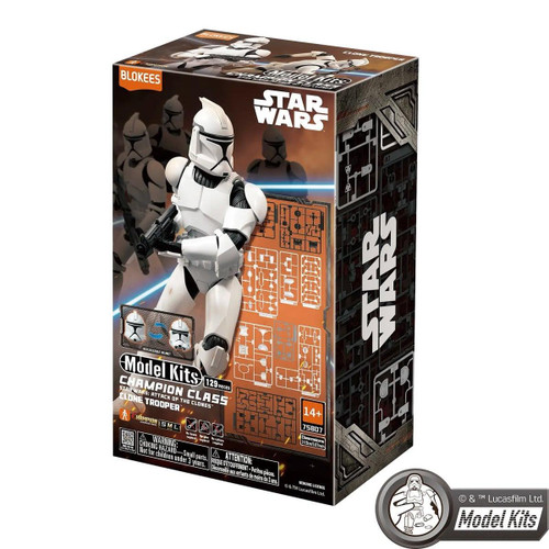  Blokees Star Wars Champion Class 07 Attack of the Clones Clone Trooper Model Kit 