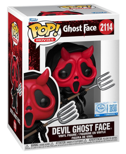 Funko Pop! Movies Scream 2114 Devil Ghost Face (Entertainment Earth Exclusive)