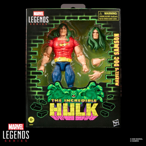 Hasbro Marvel Legends The Incredible Hulk Doc Samson Deluxe 6" Figure