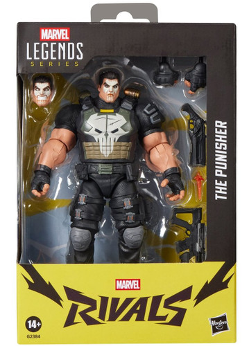 Hasbro Marvel Legends Marvel Rivals Punisher Deluxe 6" Figure