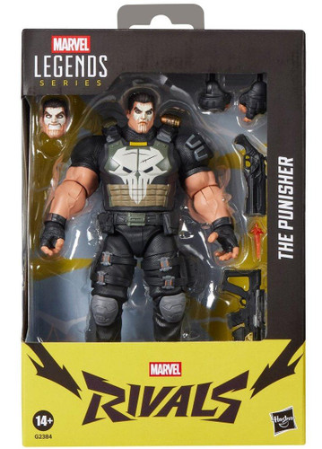  Hasbro Marvel Legends Marvel Rivals Punisher Deluxe 6" Figure 