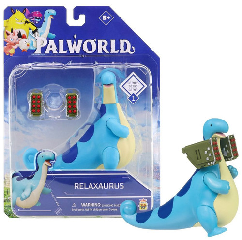 The Loyal Subjects Palworld Relaxasaurus 4" Articulated Figure