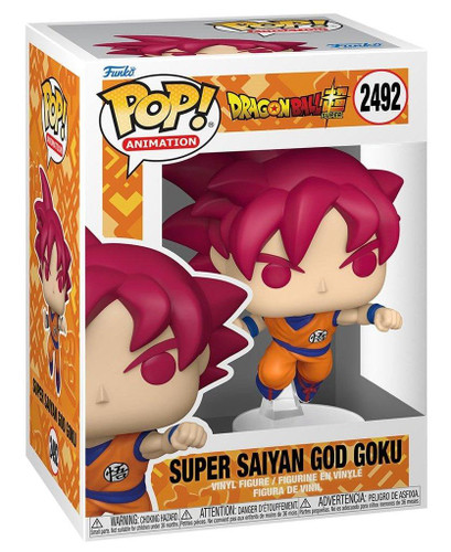  Funko Pop! Animation Dragon Ball Super 2492 Super Saiyan God Goku 