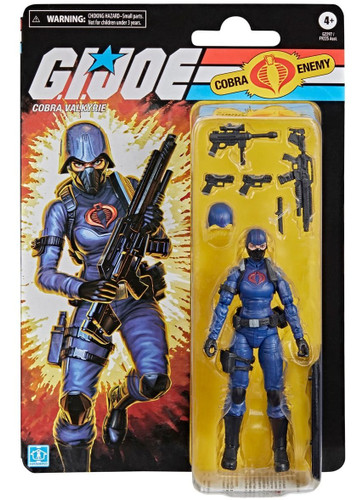 Hasbro G.I. Joe Classified Series Retro Card Cobra Valkyrie 6" Figure