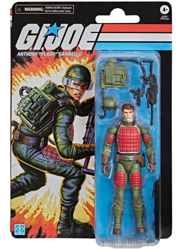 Hasbro G.I. Joe Classified Series Retro Card Anthony "Flash" Gambello 6" Figure