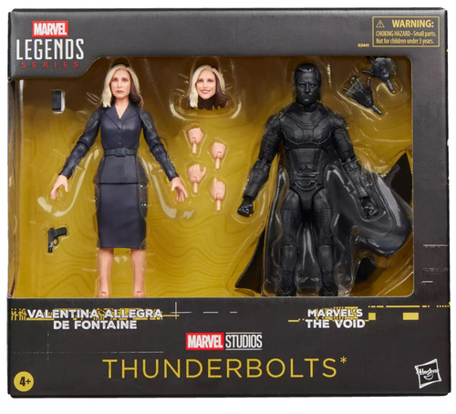 Hasbro Marvel Legends Thunderbolts Valentina Allegra de Fontaine and The Void 6" Figure 2-Pack