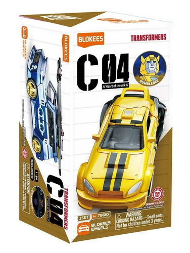  Blokees Transformers Wheels C04 Heart of the Ark Model Kit Blind Box Single 