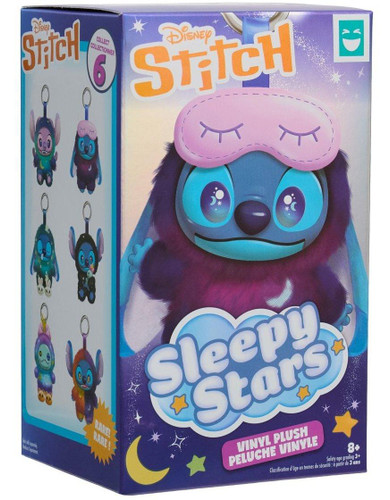  Just Play Disney Lilo & Stitch Sleepy Stars Vinyl Plush Blind Box Single 