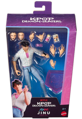  Mattel KPop Demon Hunters Saja Boys Jinu Soda Pop 6" Figure 