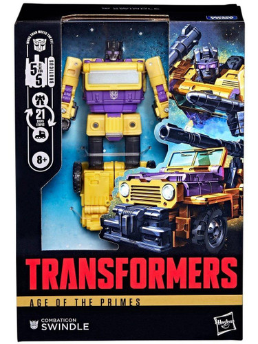  Hasbro Transformers Age of the Primes Voyager Class Combaticon Swindle 