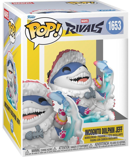  Funko Pop! Marvel Rivals 1653 Premium Incognito Dolphin Jeff 
